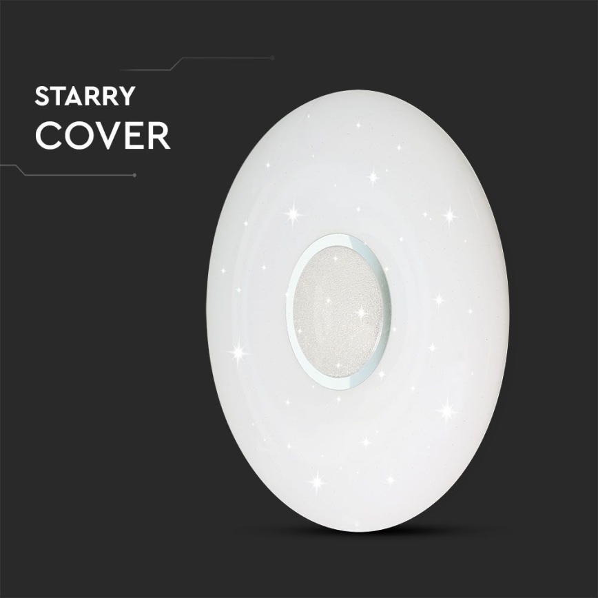 LED Stmievateľné stropné svietidlo LED/40W/230V 3000/4000/6500K + diaľkové ovládanie