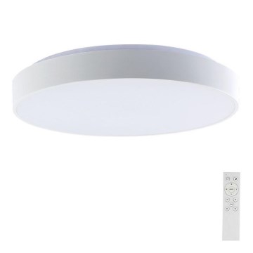 LED Stmievateľné stropné svietidlo LED/40W/230V 3000-6500K 39,5 cm biela + diaľkové ovládanie