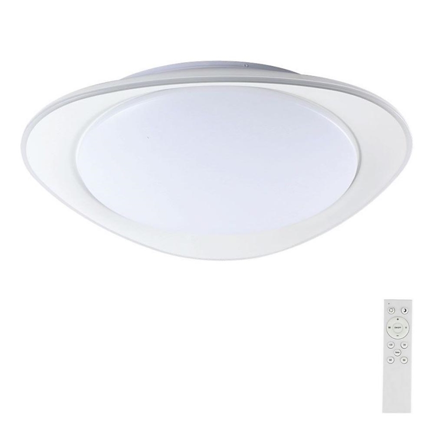 LED Stmievateľné stropné svietidlo LED/40W/230V 3000-6500K 45 cm biela + diaľkové ovládanie