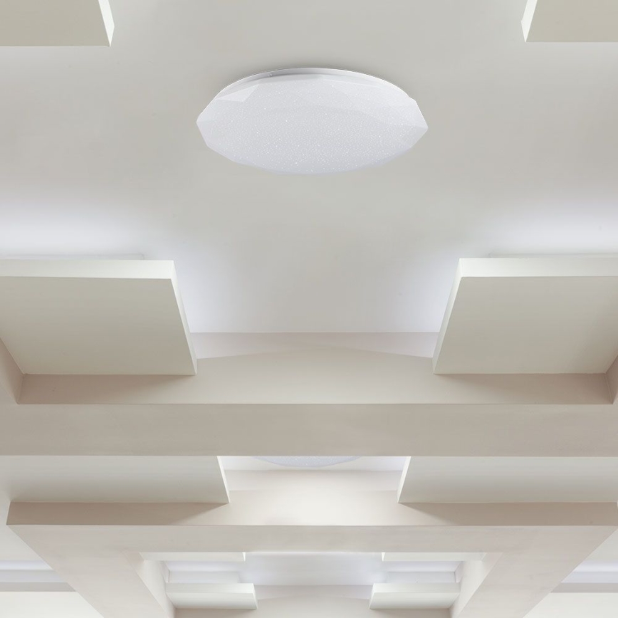 LED Stmievateľné stropné svietidlo LED/40W/230V 3000K/4000K/6500K + diaľkové ovládanie