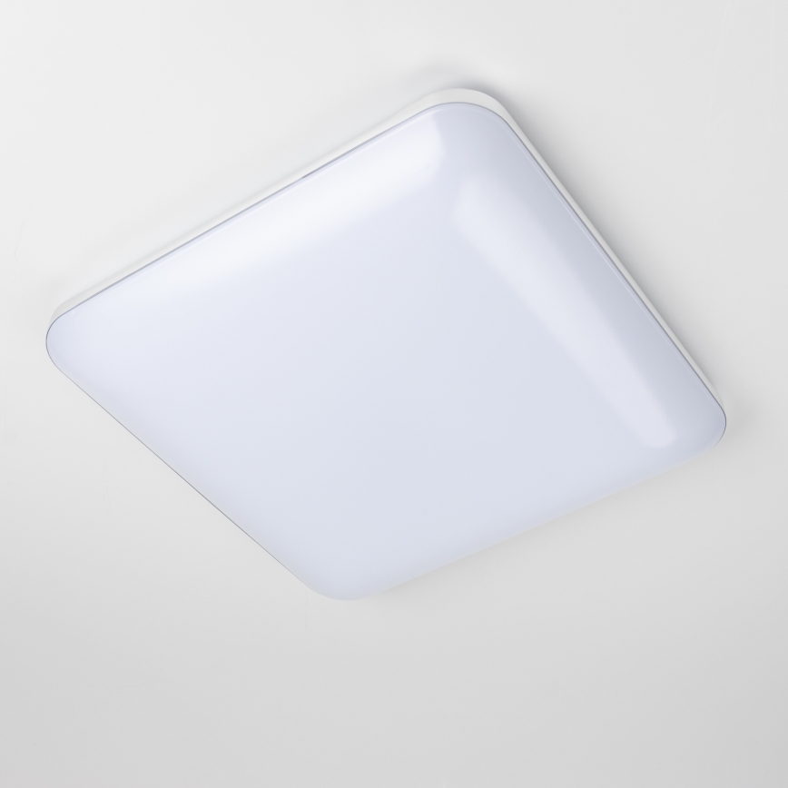 LED Stmievateľné stropné svietidlo LED/42W/230V 3000-6500K 49x49 cm biela + diaľkové ovládanie