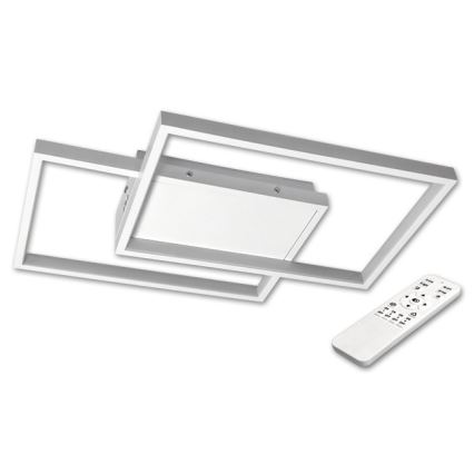 LED Stmievateľné stropné svietidlo LED/45W/230V 3000-6500K biela + diaľkové ovládanie
