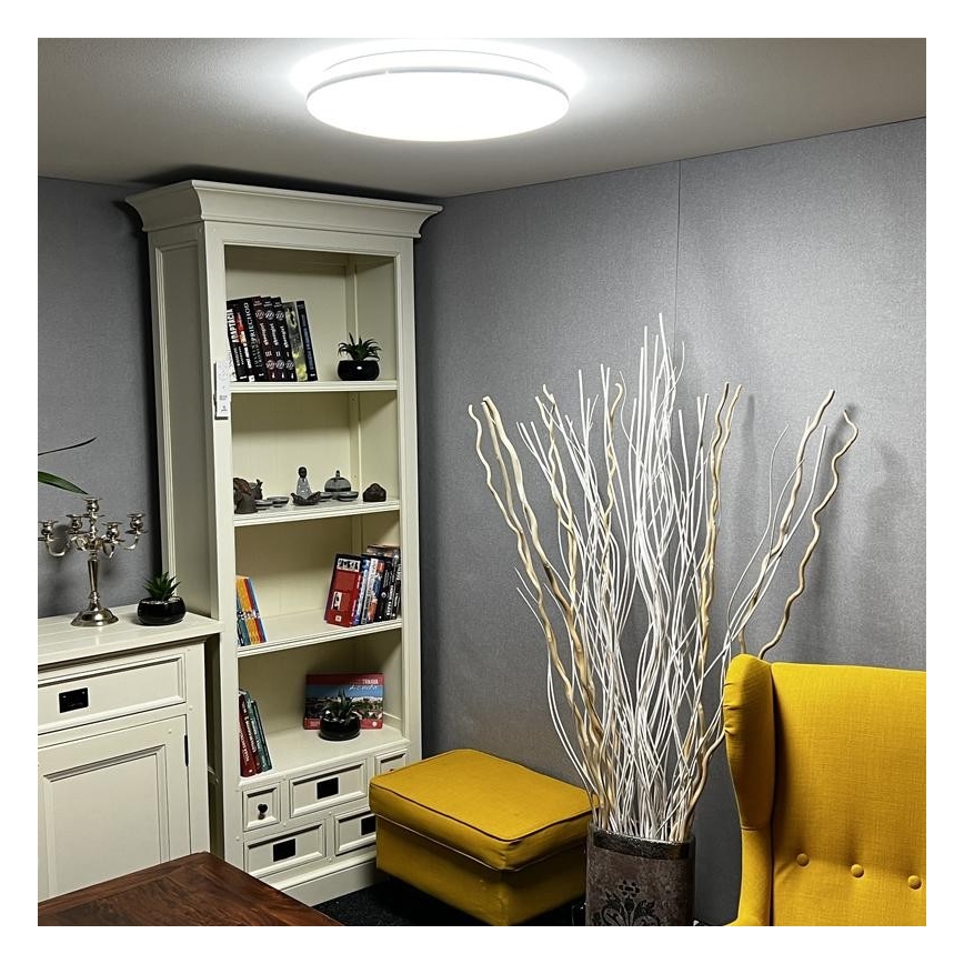 LED Stmievateľné stropné svietidlo  LED/48W/230V 2700-6500K Wi-Fi Tuya + diaľkové ovládanie