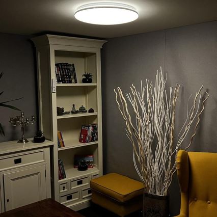 LED Stmievateľné stropné svietidlo  LED/48W/230V 2700-6500K Wi-Fi Tuya + diaľkové ovládanie