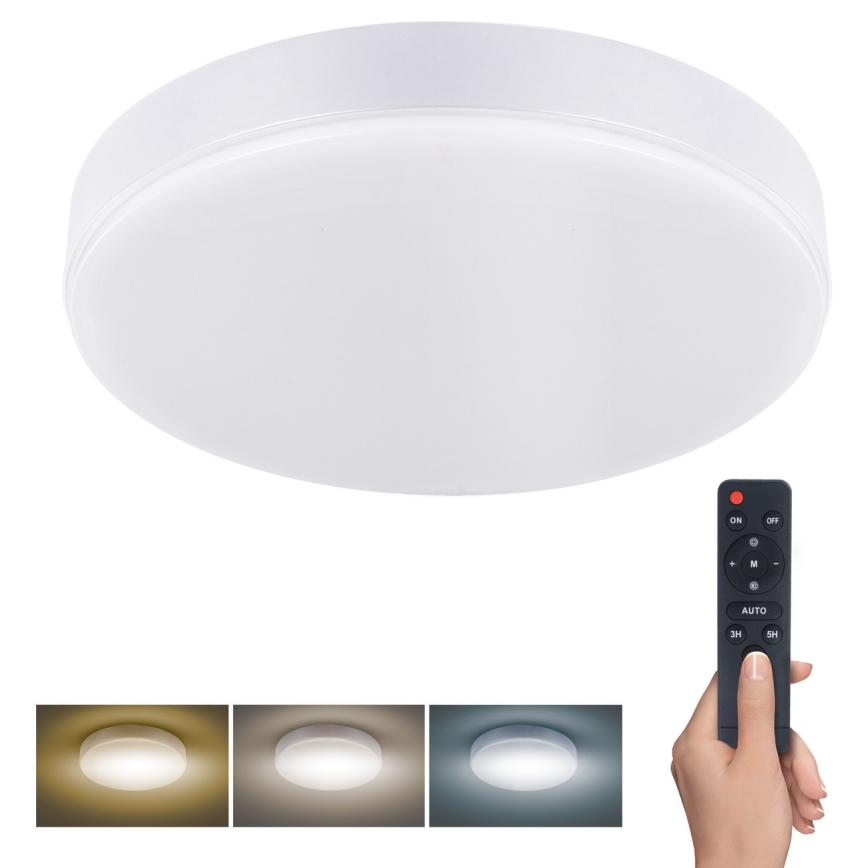 LED Stmievateľné stropné svietidlo LED/50W/230V 3000-6000K + diaľkové ovládanie