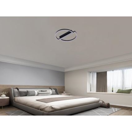LED stmievateľné stropné svietidlo LED/55W/230V 3000-6500K + diaľkové ovládanie