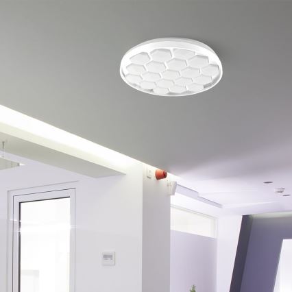 LED Stmievateľné stropné svietidlo LED/60W/230V 3000/4000/6500K + diaľkové ovládanie