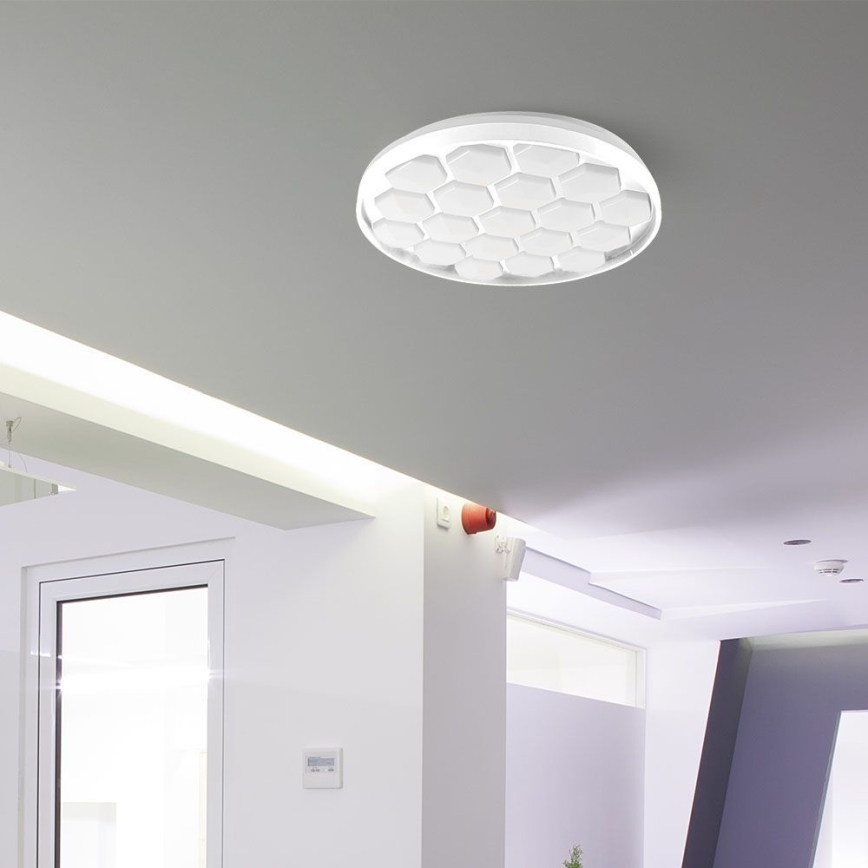 LED Stmievateľné stropné svietidlo LED/60W/230V 3000/4000/6500K + diaľkové ovládanie