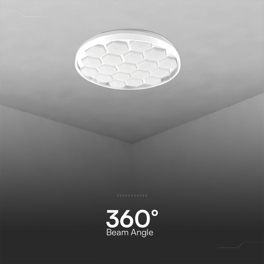 LED Stmievateľné stropné svietidlo LED/60W/230V 3000/4000/6500K + diaľkové ovládanie