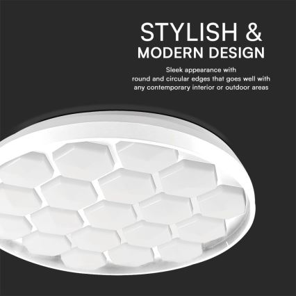 LED Stmievateľné stropné svietidlo LED/60W/230V 3000/4000/6500K + diaľkové ovládanie