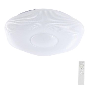 LED Stmievateľné stropné svietidlo LED/60W/230V 3000-6500K 50 cm biela + diaľkové ovládanie