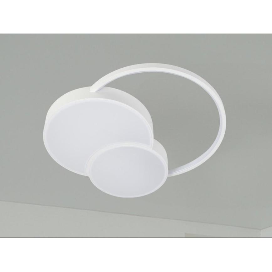 LED Stmievateľné stropné svietidlo LED/60W/230V 3000-6500K biela + diaľkové ovládanie