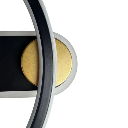 LED Stmievateľné stropné svietidlo LED/60W/230V 3000-6500K čierna + diaľkové ovládanie