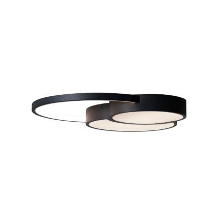 LED Stmievateľné stropné svietidlo LED/60W/230V 3000-6500K čierna + diaľkové ovládanie