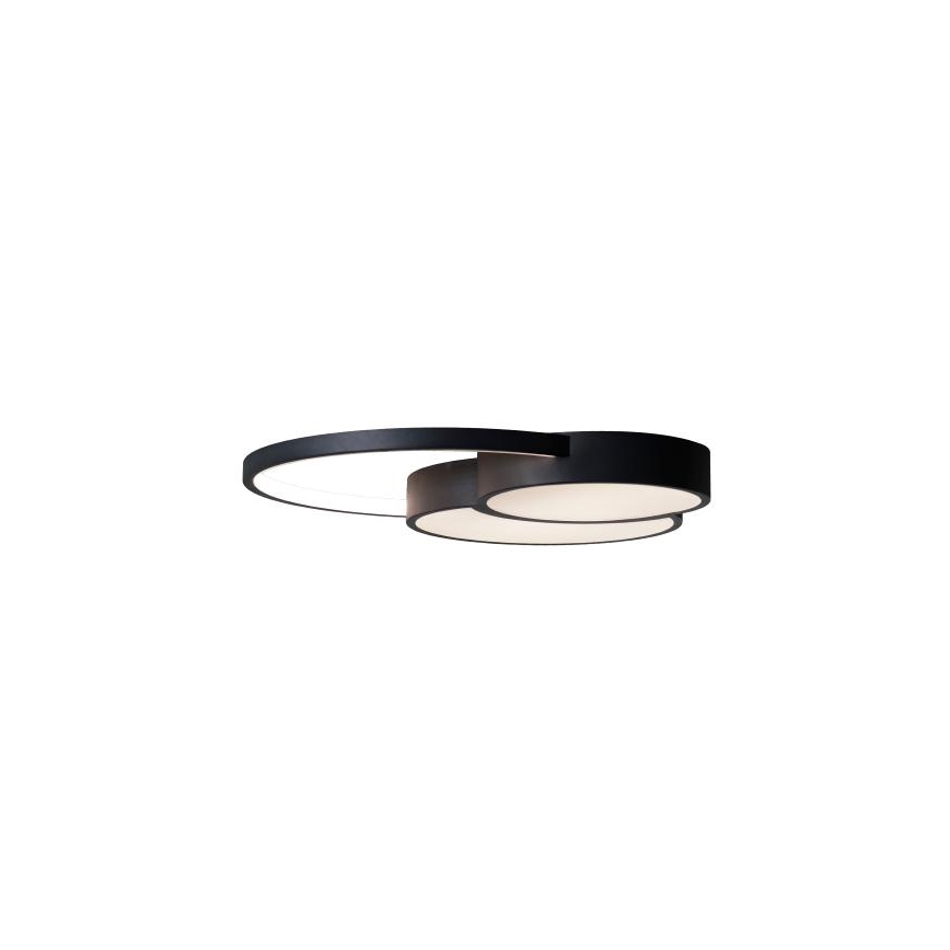 LED Stmievateľné stropné svietidlo LED/60W/230V 3000-6500K čierna + diaľkové ovládanie