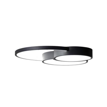 LED Stmievateľné stropné svietidlo LED/60W/230V 3000-6500K čierna + diaľkové ovládanie