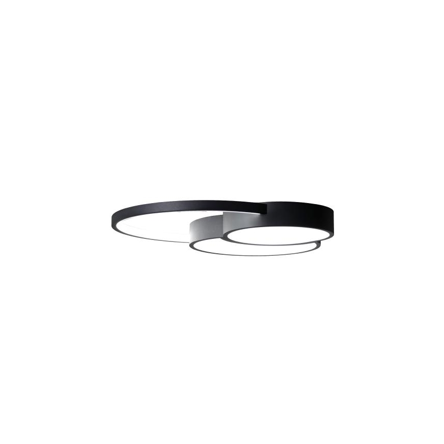 LED Stmievateľné stropné svietidlo LED/60W/230V 3000-6500K čierna + diaľkové ovládanie