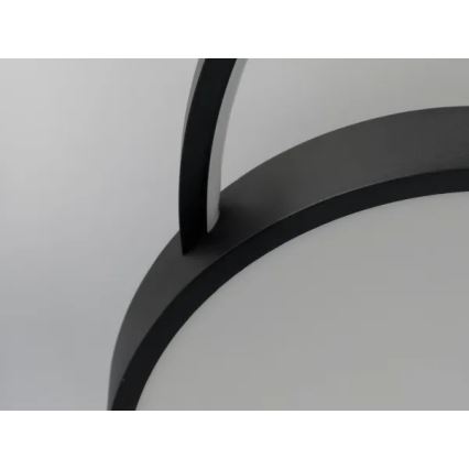 LED Stmievateľné stropné svietidlo LED/60W/230V 3000-6500K čierna + diaľkové ovládanie