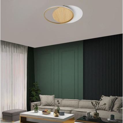 LED Stmievateľné stropné svietidlo LED/60W/230V 3000-6500K + diaľkové ovládanie