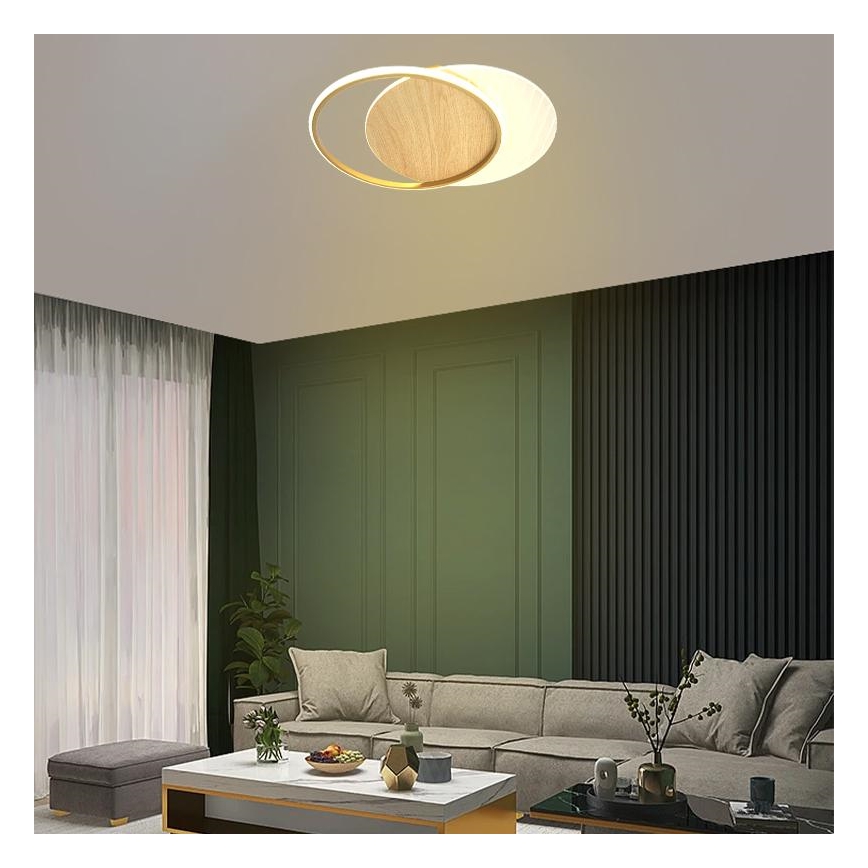 LED Stmievateľné stropné svietidlo LED/60W/230V 3000-6500K + diaľkové ovládanie