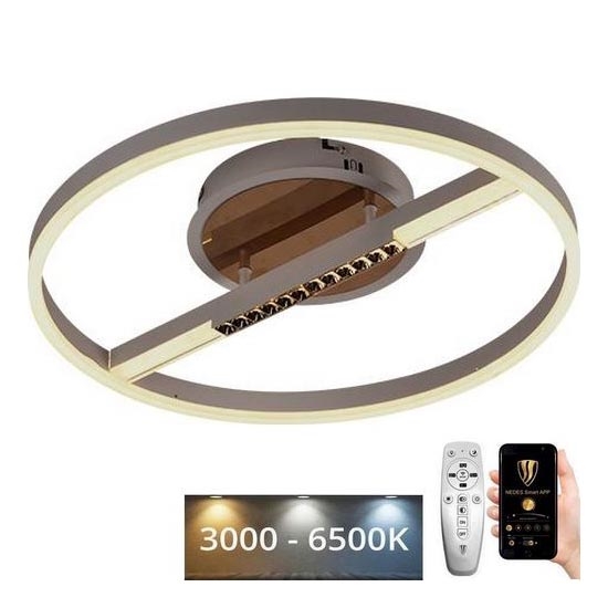 LED Stmievateľné stropné svietidlo LED/60W/230V 3000-6500K + diaľkové ovládanie