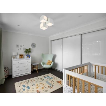 LED Stmievateľné stropné svietidlo LED/60W/230V 3000-6500K + diaľkové ovládanie