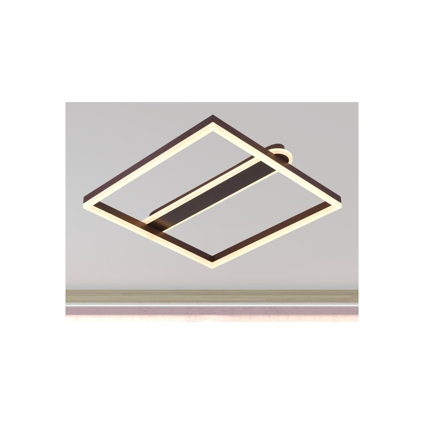 LED Stmievateľné stropné svietidlo LED/60W/230V 3000-6500K + diaľkové ovládanie