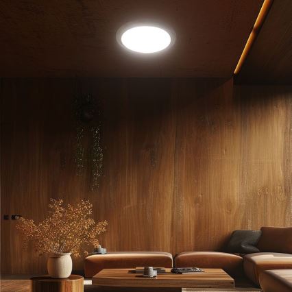 LED Stmievateľné stropné svietidlo LED/60W/230V 3000-6500K + diaľkové ovládanie