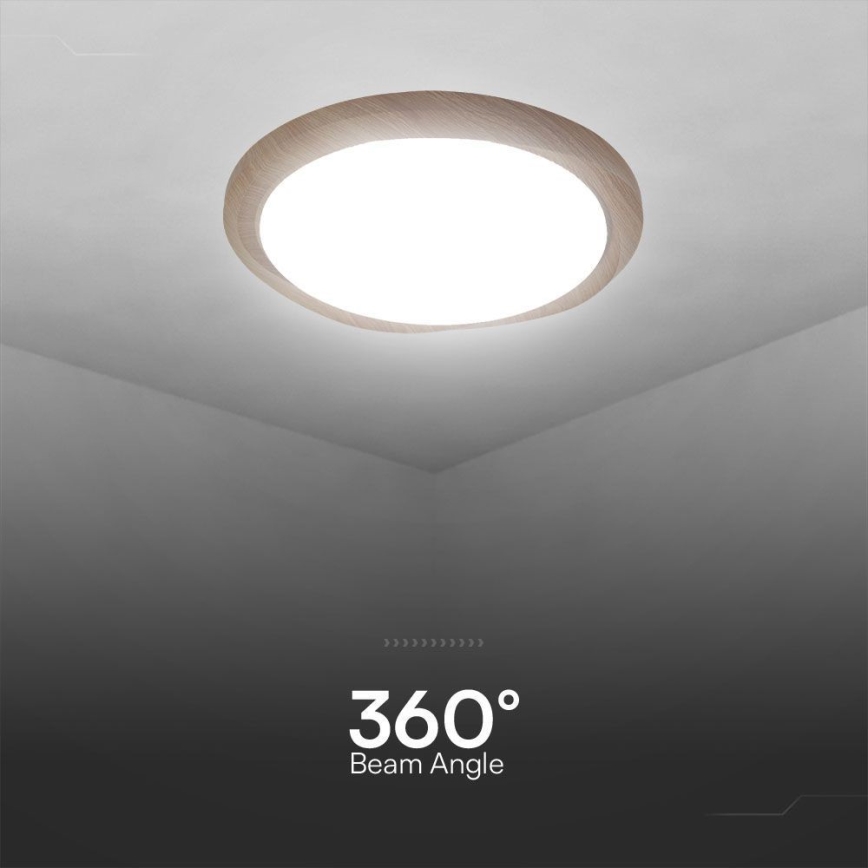 LED Stmievateľné stropné svietidlo LED/60W/230V 3000-6500K + diaľkové ovládanie