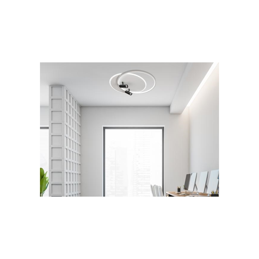 LED Stmievateľné stropné svietidlo LED/65W/230V 3000-6500K biela + diaľkové ovládanie