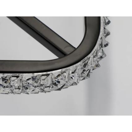 LED Stmievateľné stropné svietidlo LED/70W/230V 3000-6500K čierna + diaľkové ovládanie