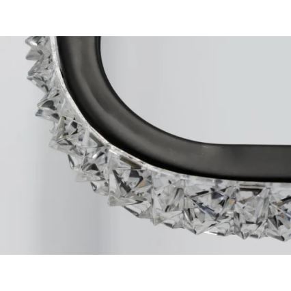LED Stmievateľné stropné svietidlo LED/70W/230V 3000-6500K čierna + diaľkové ovládanie