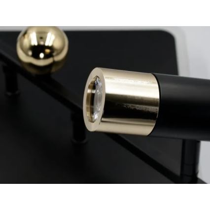 LED Stmievateľné stropné svietidlo LED/70W/230V 3000-6500K čierna + diaľkové ovládanie