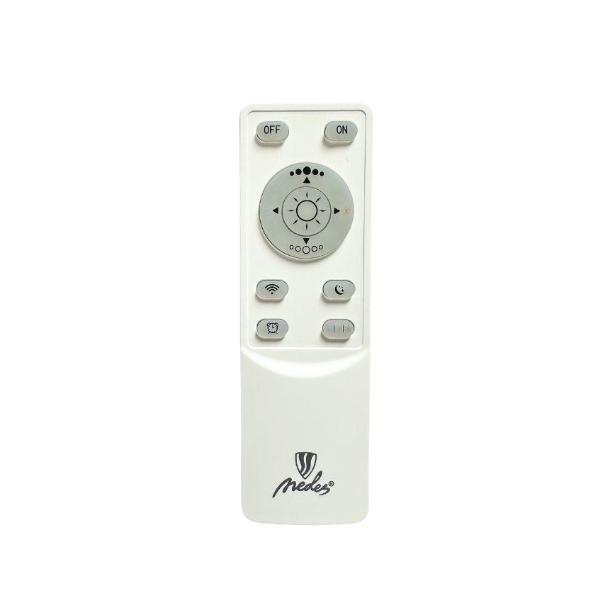 LED Stmievateľné stropné svietidlo LED/70W/230V 3000-6500K čierna/hnedá + diaľkové ovládanie