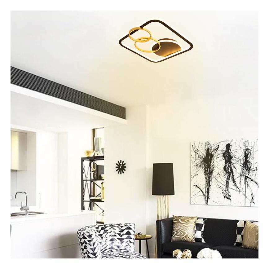 LED Stmievateľné stropné svietidlo LED/70W/230V 3000-6500K + diaľkové ovládanie