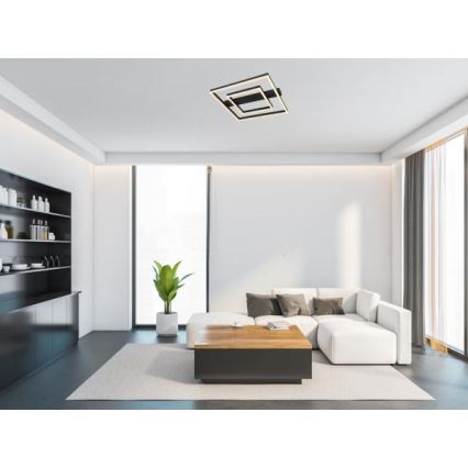 LED stmievateľné stropné svietidlo LED/70W/230V 3000-6500K + diaľkové ovládanie