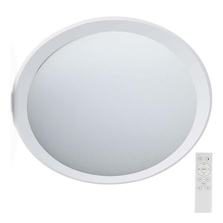 LED Stmievateľné stropné svietidlo LED/72W/230V 3000-6500K pr. 67 cm biela + diaľkové ovládanie