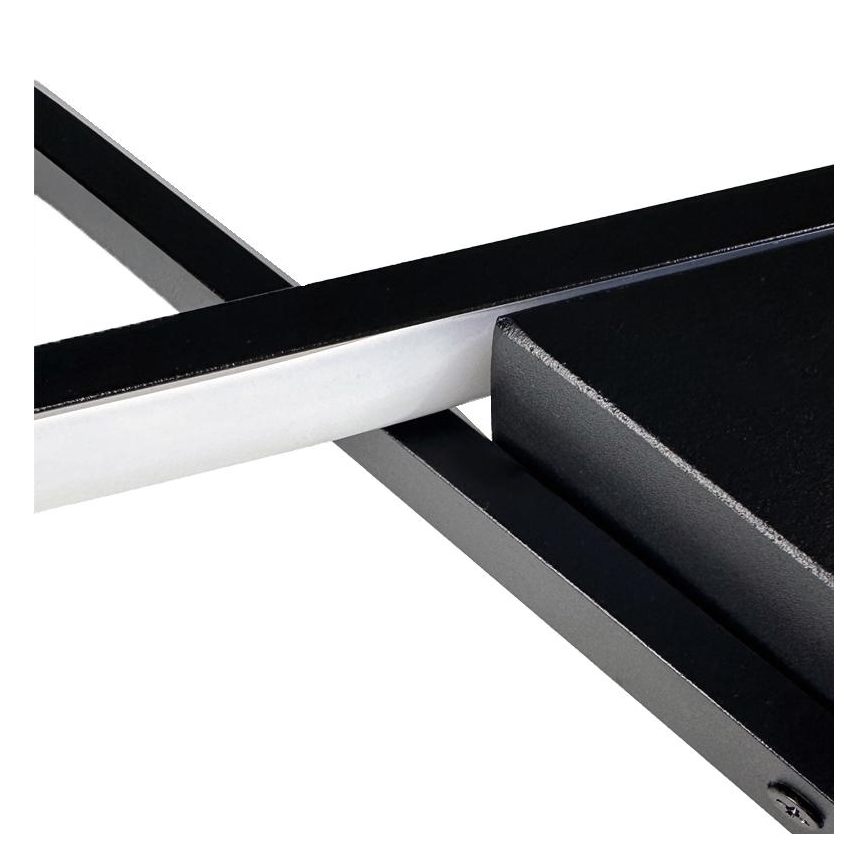 LED Stmievateľné stropné svietidlo LED/75W/230V 3000-6500K čierna + diaľkové ovládanie