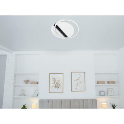 LED Stmievateľné stropné svietidlo LED/80W/230V 3000-6500K biela + diaľkové ovládanie