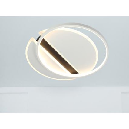 LED Stmievateľné stropné svietidlo LED/80W/230V 3000-6500K biela + diaľkové ovládanie