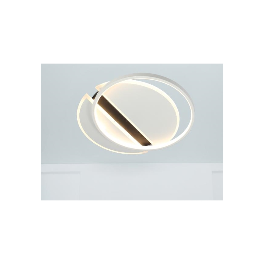 LED Stmievateľné stropné svietidlo LED/80W/230V 3000-6500K biela + diaľkové ovládanie