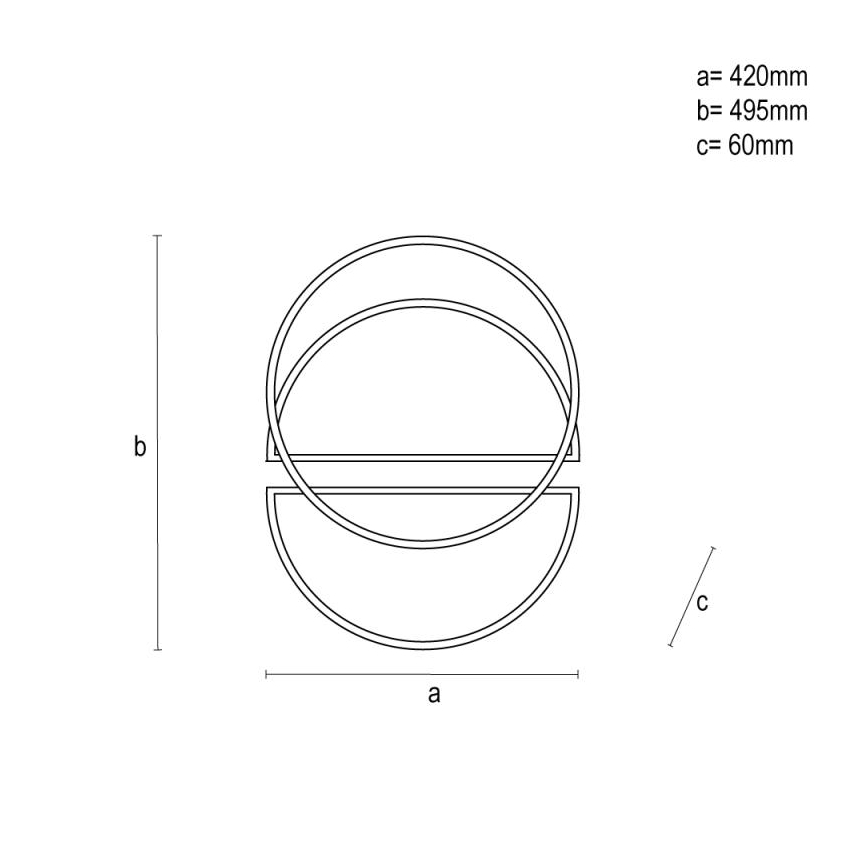 LED Stmievateľné stropné svietidlo LED/80W/230V 3000-6500K biela + diaľkové ovládanie