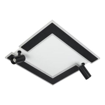LED Stmievateľné stropné svietidlo LED/80W/230V 3000-6500K čierna + diaľkové ovládanie