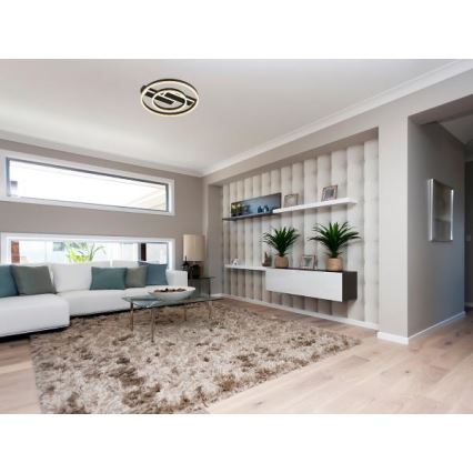 LED stmievateľné stropné svietidlo LED/80W/230V 3000-6500K + diaľkové ovládanie