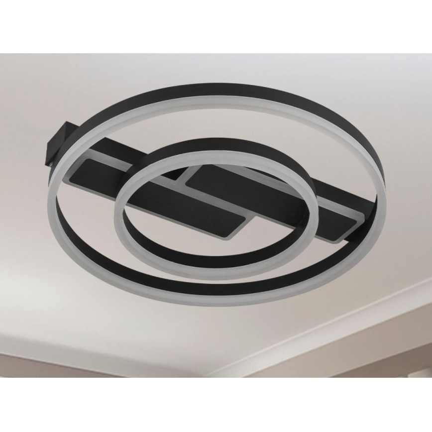 LED stmievateľné stropné svietidlo LED/80W/230V 3000-6500K + diaľkové ovládanie