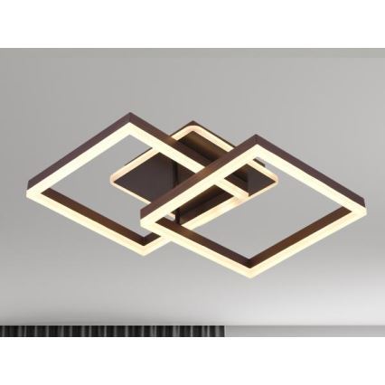 LED stmievateľné stropné svietidlo LED/80W/230V 3000-6500K + diaľkové ovládanie
