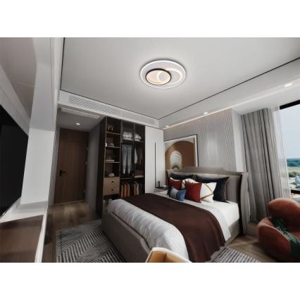 LED Stmievateľné stropné svietidlo LED/85W/230V 3000-6500K + diaľkové ovládanie