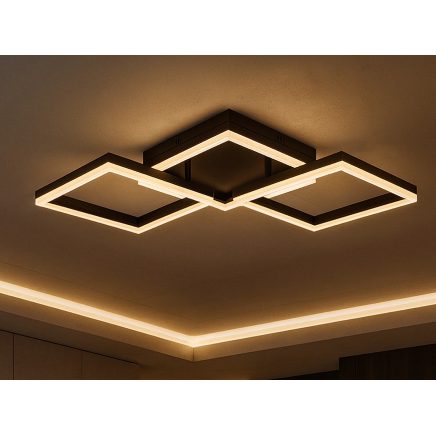 LED stmievateľné stropné svietidlo LED/85W/230V 3000-6500K + diaľkové ovládanie