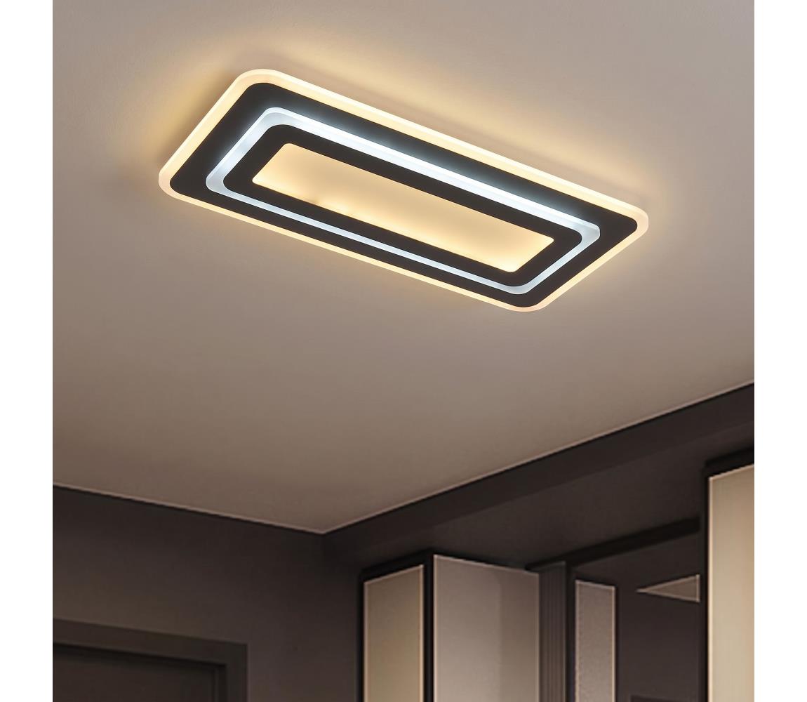 LED Stmievateľné stropné svietidlo LED/85W/230V 3000-6500K + diaľkové ovládanie J1345/B
