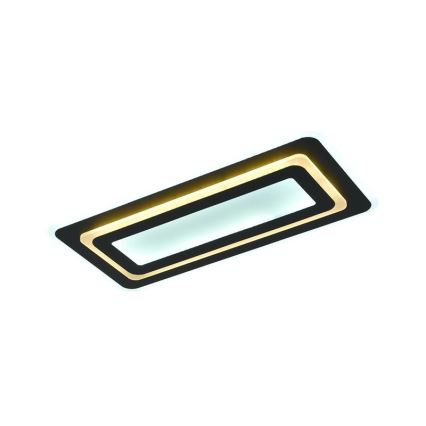 LED Stmievateľné stropné svietidlo LED/85W/230V 3000-6500K čierne + diaľkové ovládanie